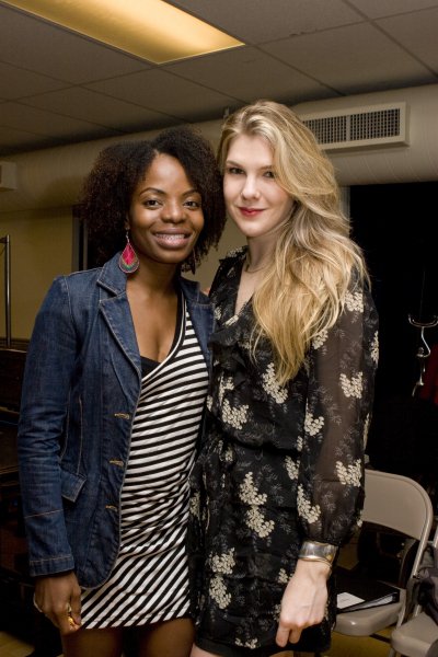 With Lily Rabe, Rehearsal 