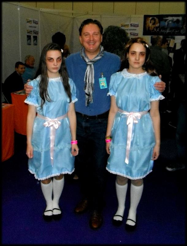 THE SHINING Me with two fans of Stanley Kubrick's The Shining. At a Horror Convention 2013