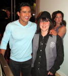 Noah Dahl and Mario Lopez