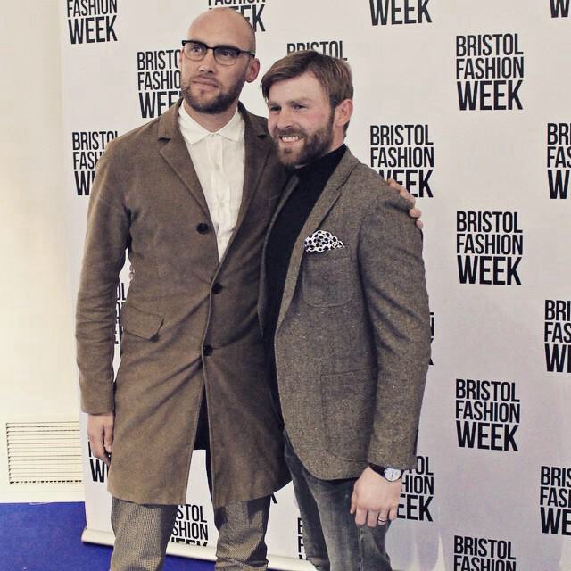 Joe and Tom Sims at Bristol Fashion Week