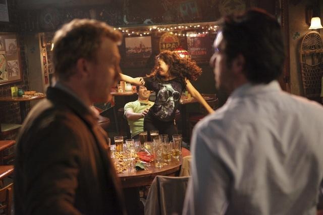 Still of Kevin McKidd, Sandra Oh and Alex Quijano in Grei anatomija (2005)