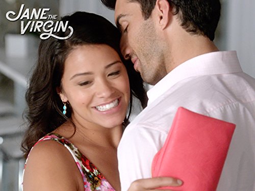 Still of Justin Baldoni and Gina Rodriguez in Jane the Virgin (2014)