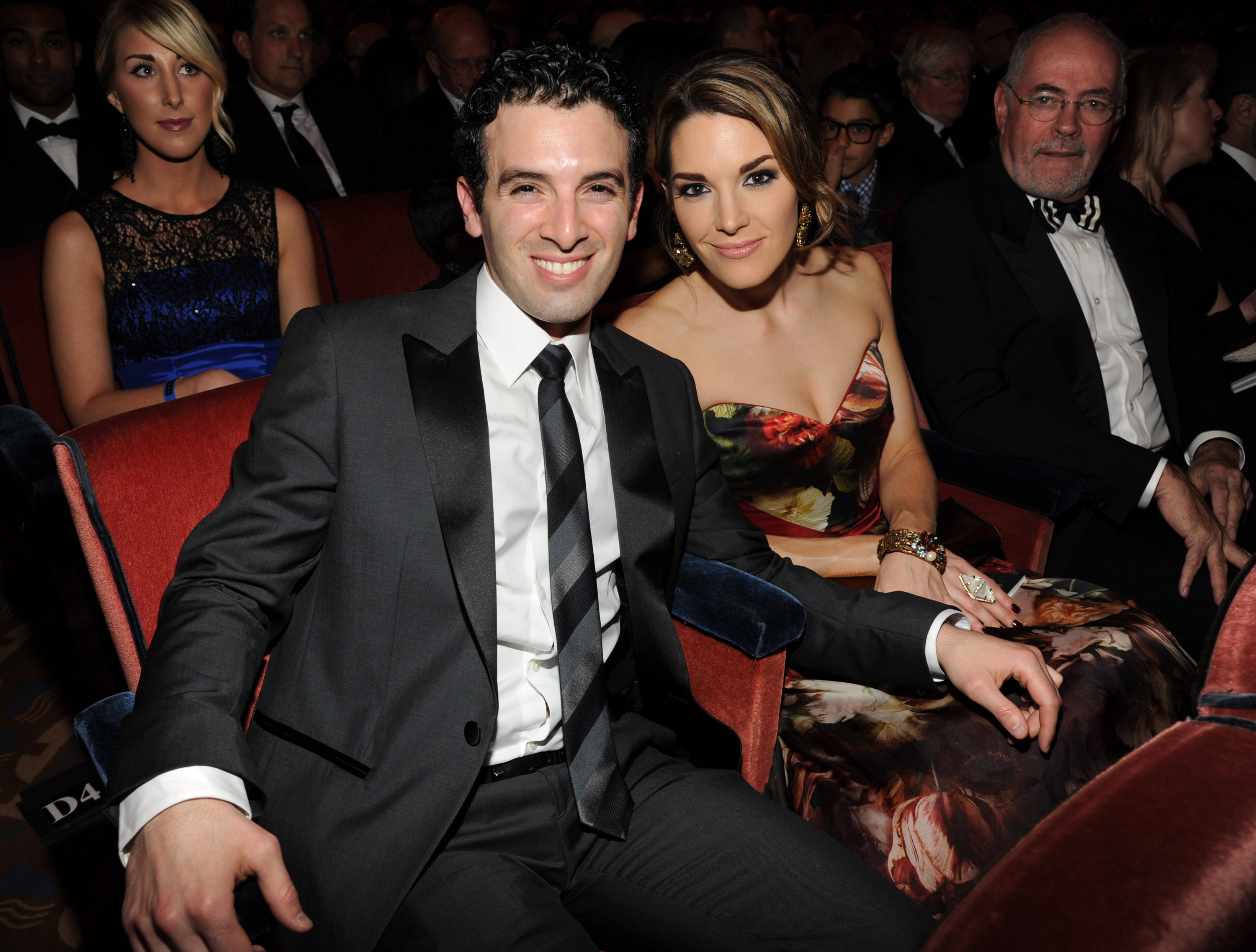 Jarrod Spector and Kelli Barrett at the 68th Annual Tony Awards