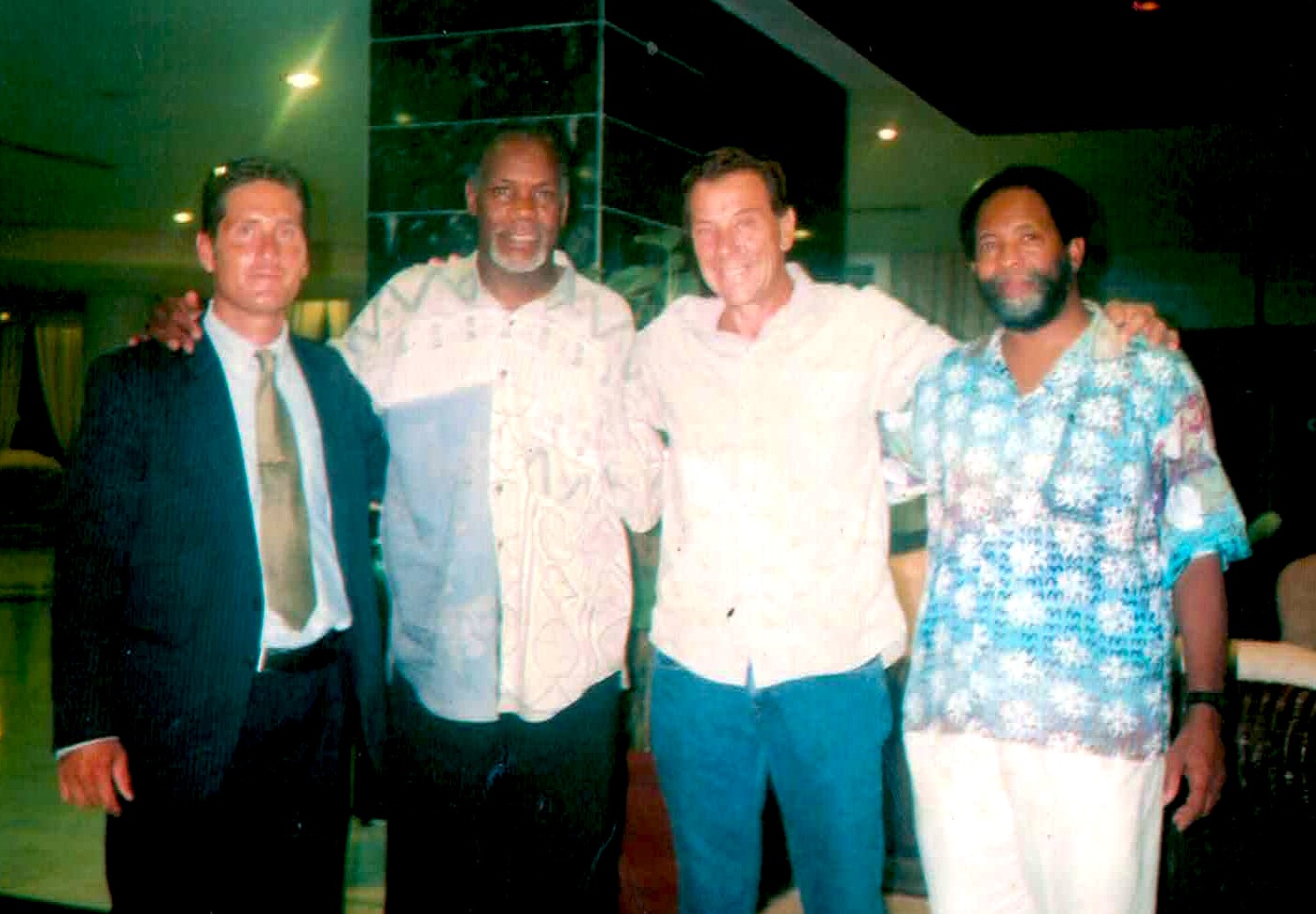 Bob Debrino & Danny Glover 4th World Congress on Culture Havanna, Cuba