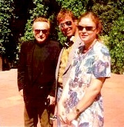 Dennis Hopper, Bob DeBrino & Andrea Burlesconi at Venice Film Festival