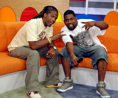 A.J. and David Banner at event of 106 & Park Top 10 Live (2000)