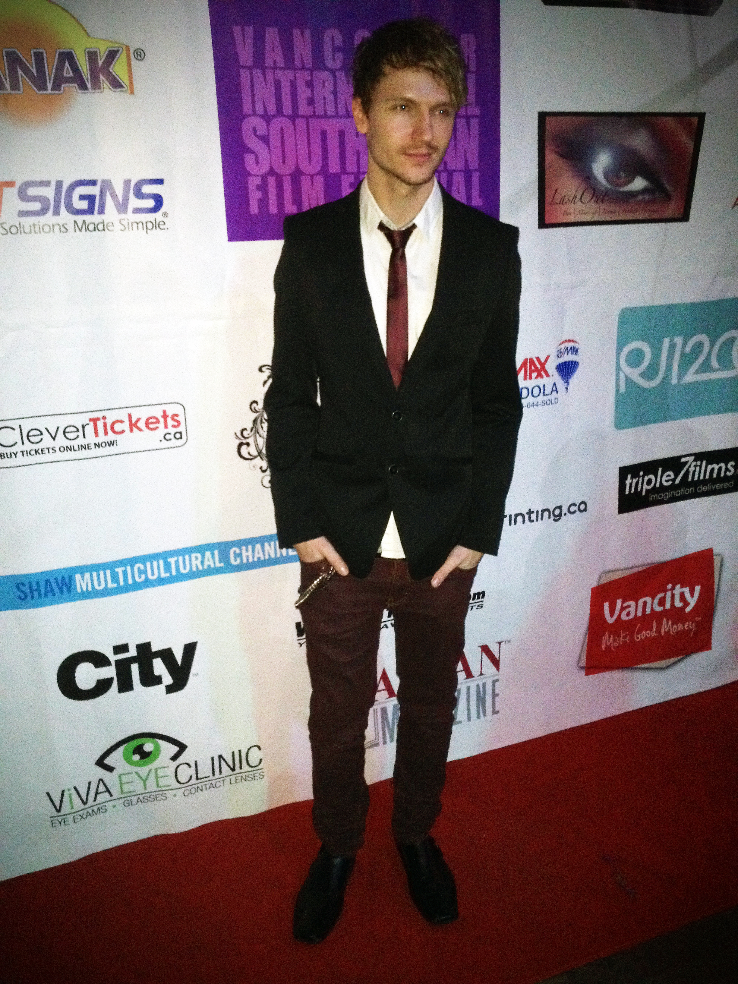 Chad Rook at Vancouver International South Asian Film Festival