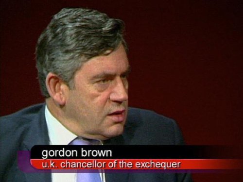 Still of Gordon Brown in Charlie Rose (1991)
