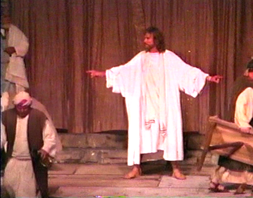 Coleman McClary as Jesus in 
