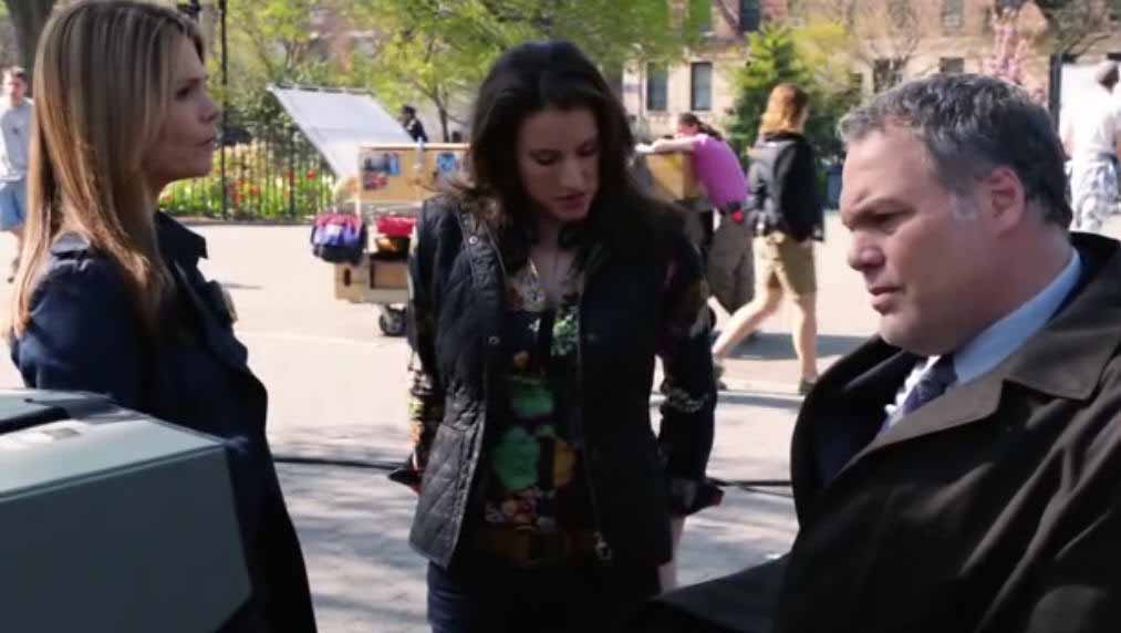 Kathryn Erbe, Vincent D'Onofrio, and America Olivo in Law & Order: Criminal Intent