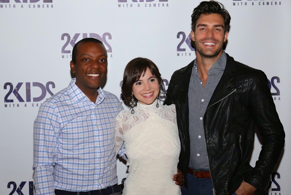 Demetrius Wren, Christina Wren and Peter Porte at the New York City screening of 