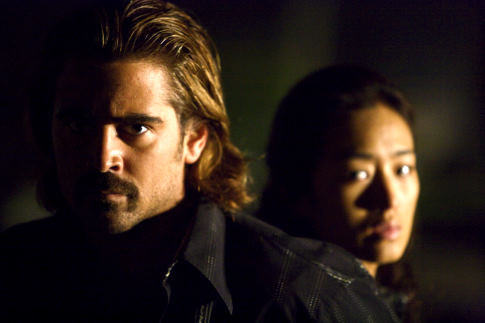 Still of Li Gong and Colin Farrell in Miami Vice (2006)