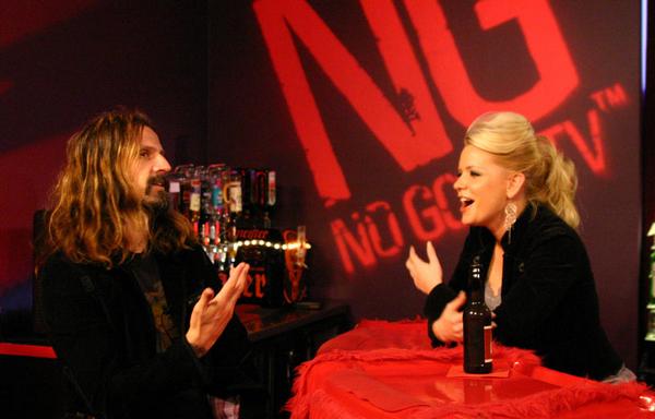 Rob Zombie with Carrie Keagan on 