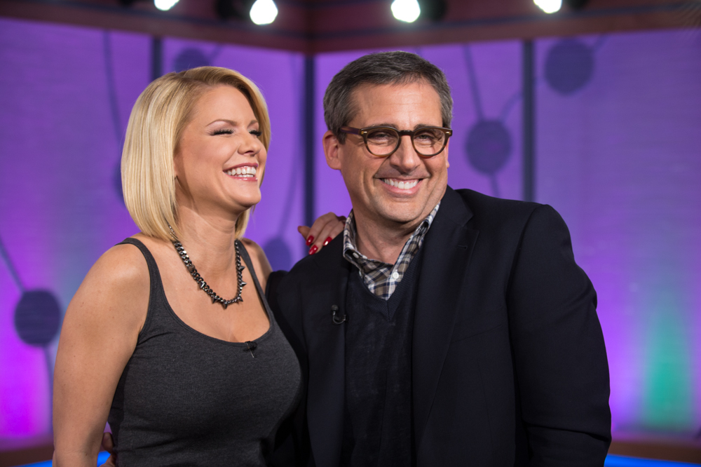 Carrie Keagan and Steve Carell on VH1's Big Morning Buzz Live with Carrie Keagan