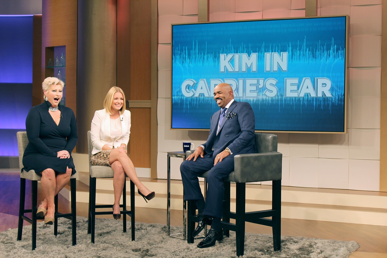 Carrie Keagan on Steve Harvey with Kim Gravel May 14th, 2015
