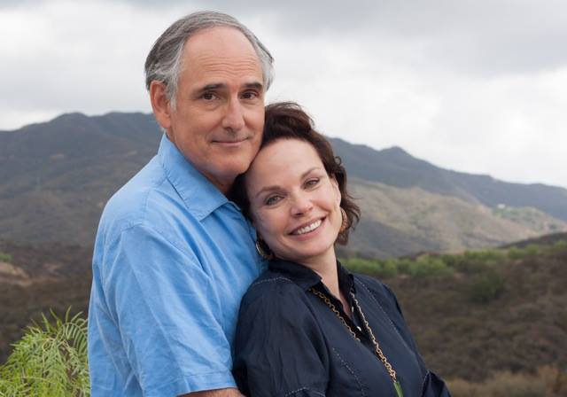 Patrick O'Connor as Bob and Sigrid Thornton as Jacqueline in BFFs.
