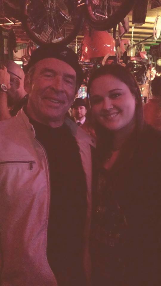 Mr. Don Shanks and Elizabeth at the Idaho Horror Film Festival Awards Ceremony in Boise, ID