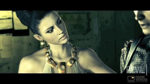 As Excella in Resident Evil 5