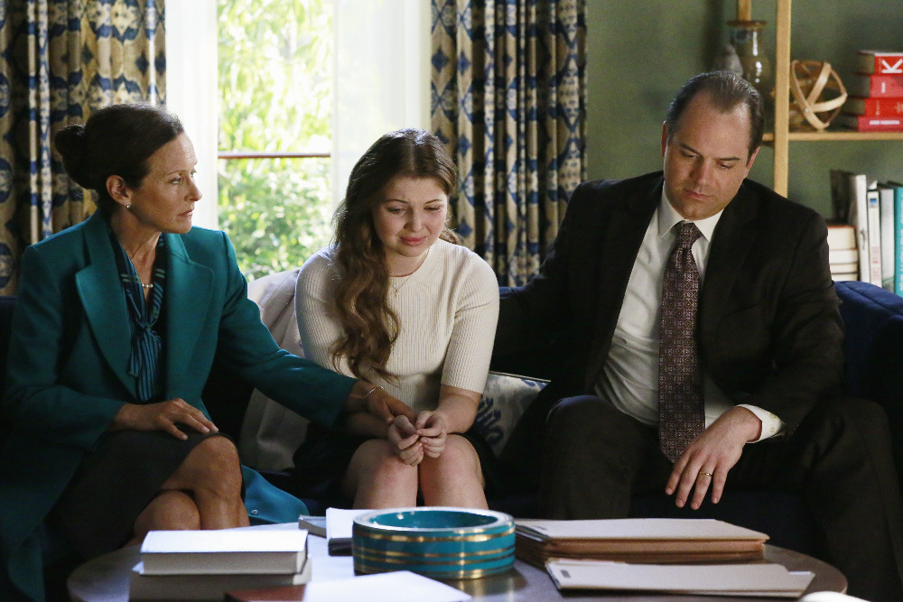 Still of Helen Eigenberg, Sammi Hanratty and Michael Andrew Baker in How to Get Away with Murder (2014)