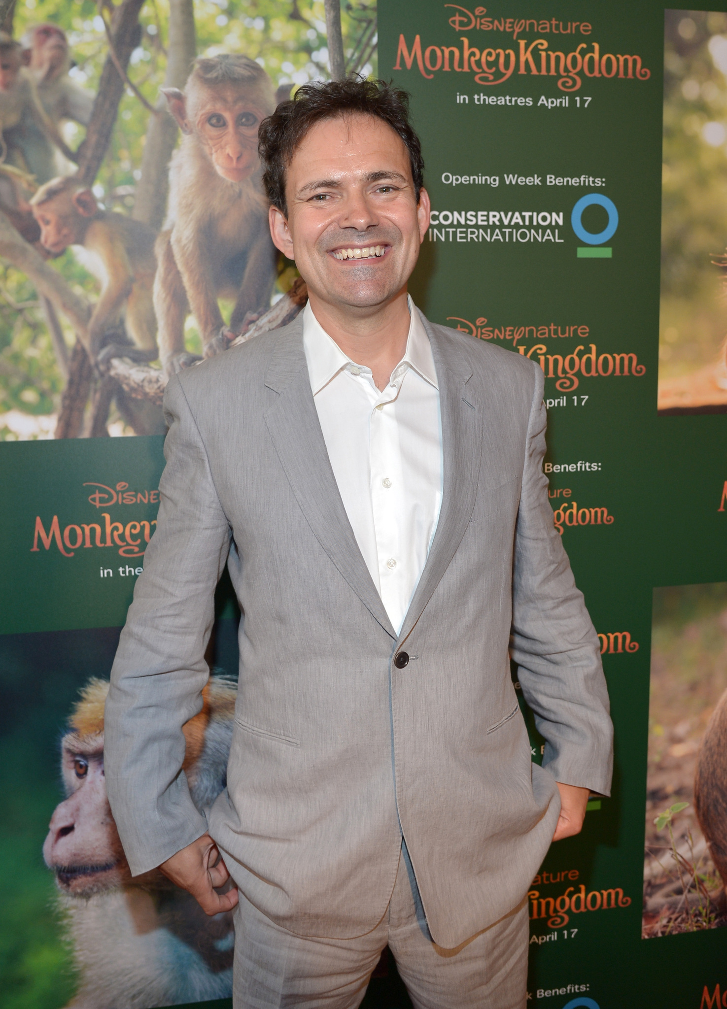 Mark Linfield at event of Monkey Kingdom (2015)