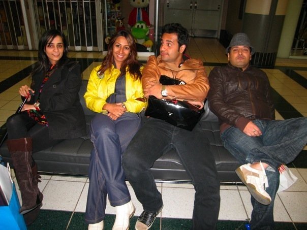 kashmira Sha, Krushna, Tina and Roger Nair