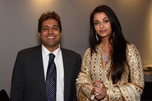 Aishwarya Rai and Roger Nair