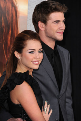 Miley Cyrus and Liam Hemsworth at event of The Last Song (2010)
