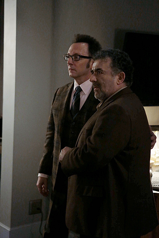 Still of Saul Rubinek and Michael Emerson in Person of Interest (2011)