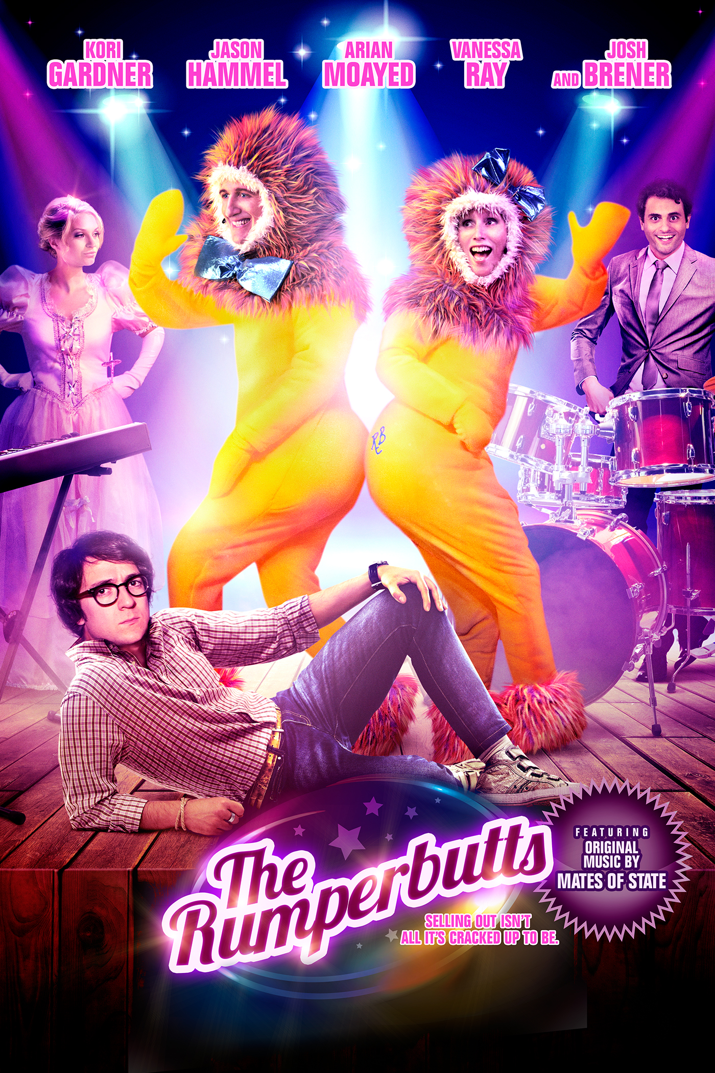 Arian Moayed, Jason Hammel, Kori Gardner, Vanessa Ray and Josh Brener in The Rumperbutts (2015)