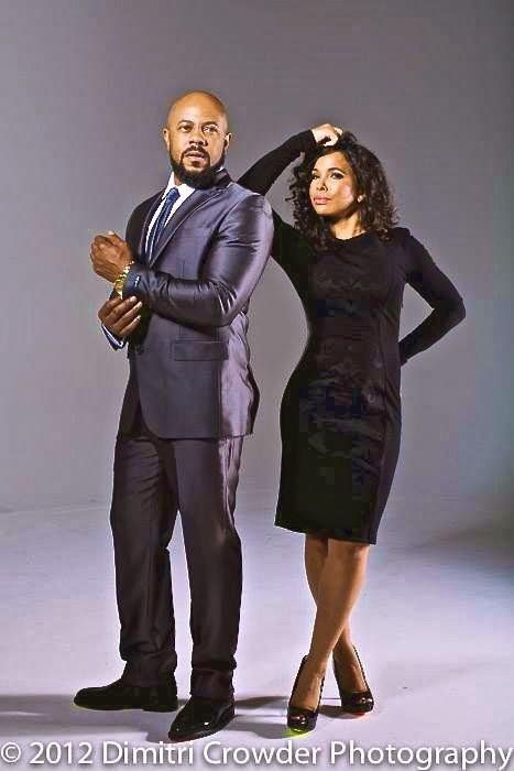 Maya Gilbert-Dunbar and husband Rockmond Dunbar