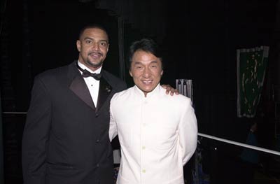 Jackie Chan and Antonio Freeman