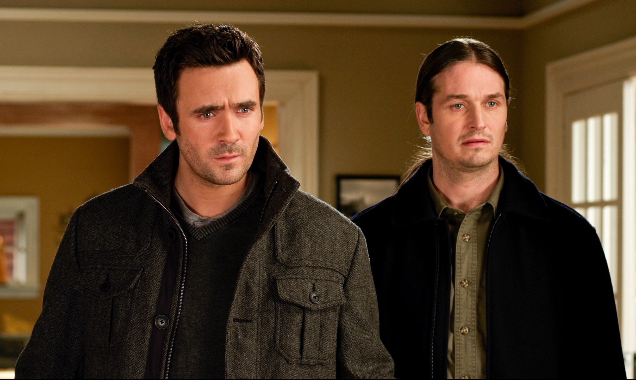 Allan Hawco and Jonathan Goad in Republic of Doyle (2010)