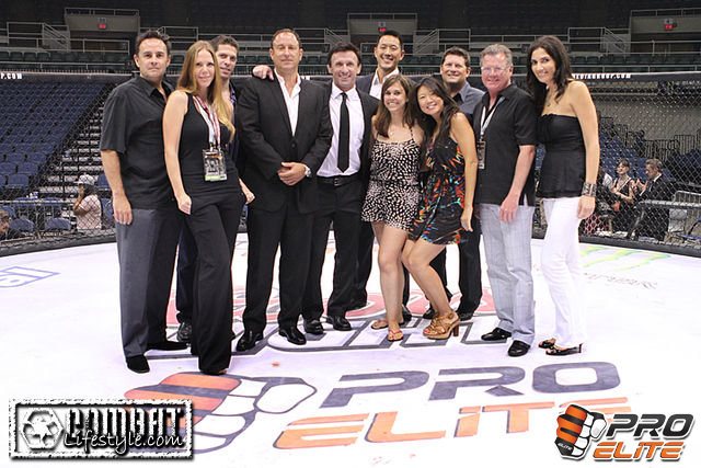 Pro Elite Group Photo with Execs and Support Staff - with Executive Producer Lloyd Bryan Adams