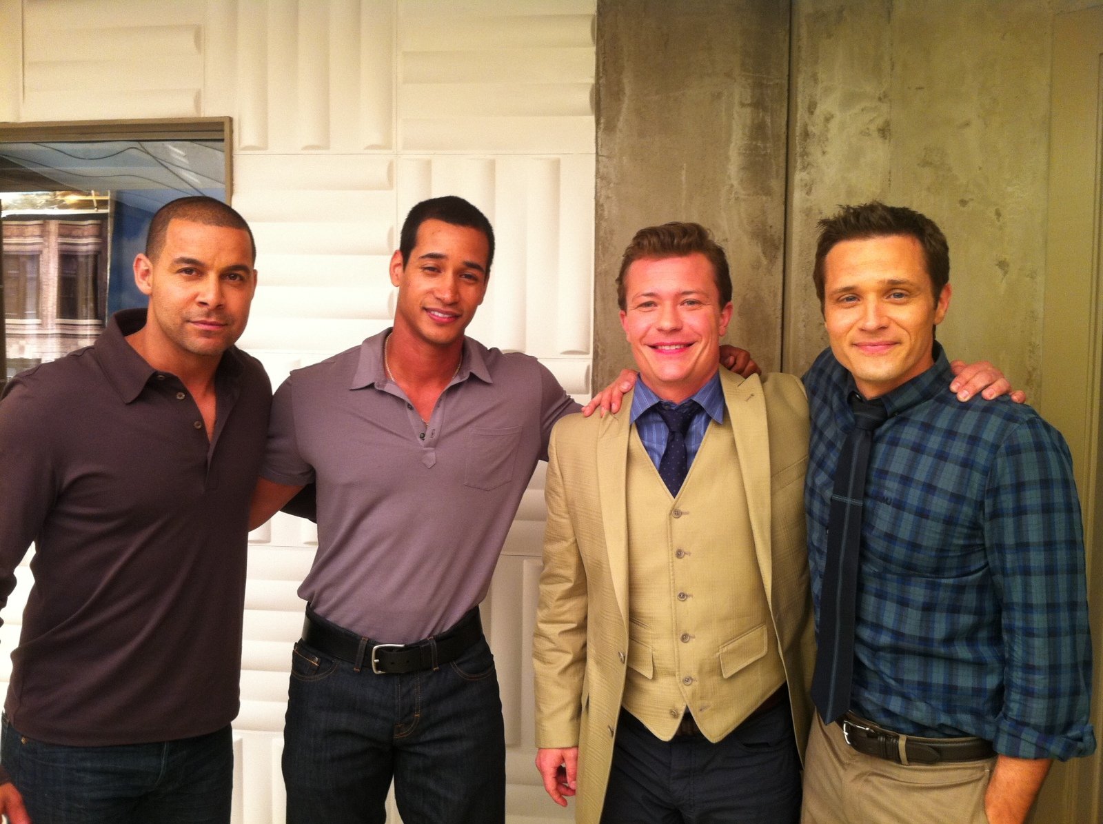 Jon Huertas, Justice Gamble, Ryan Deal , and Seamus Dever