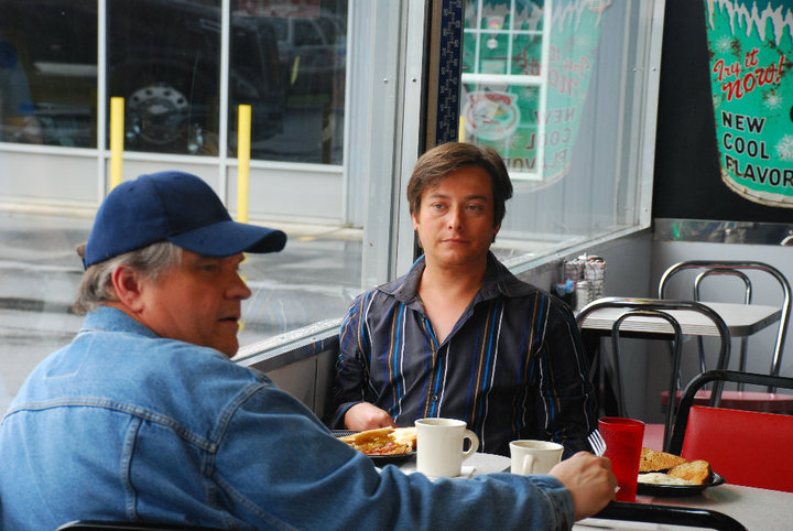 Meat Loaf and Edward Furlong in 