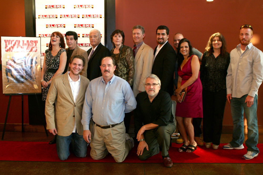 The Cast of Your Last Six Inches at the red carpet premiere at the Alamo Drafthouse Theater.