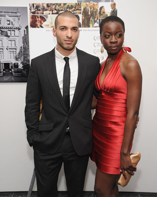 Danai Gurira and Haaz Sleiman at event of The Visitor (2007)