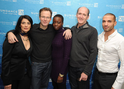 Hiam Abbass, Richard Jenkins, Tom McCarthy, Danai Gurira and Haaz Sleiman at event of The Visitor (2007)