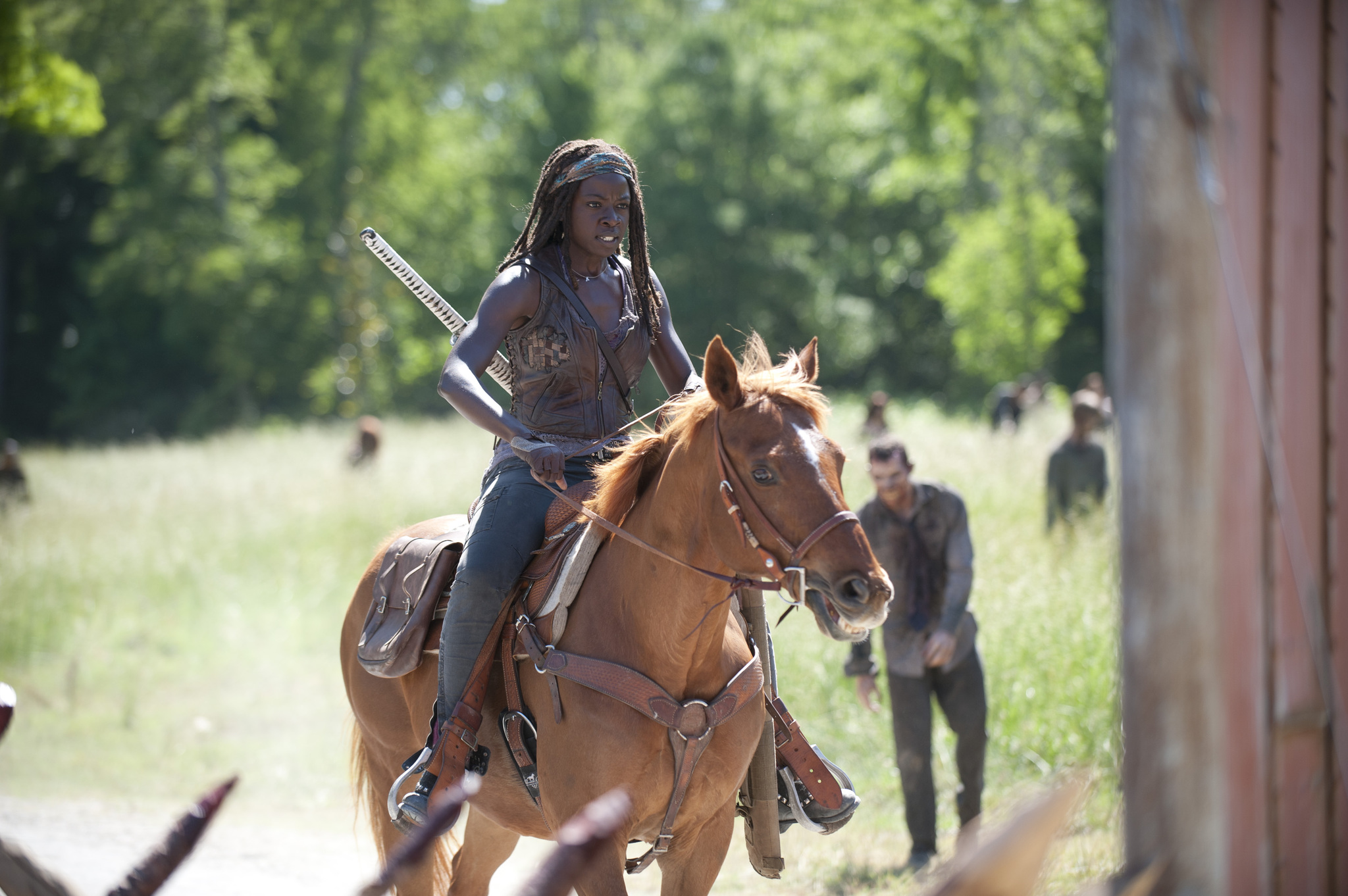 Still of Danai Gurira in Vaiksciojantys negyveliai (2010)