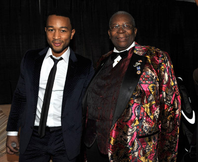 B.B. King and John Legend