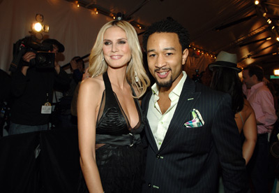 Heidi Klum and John Legend