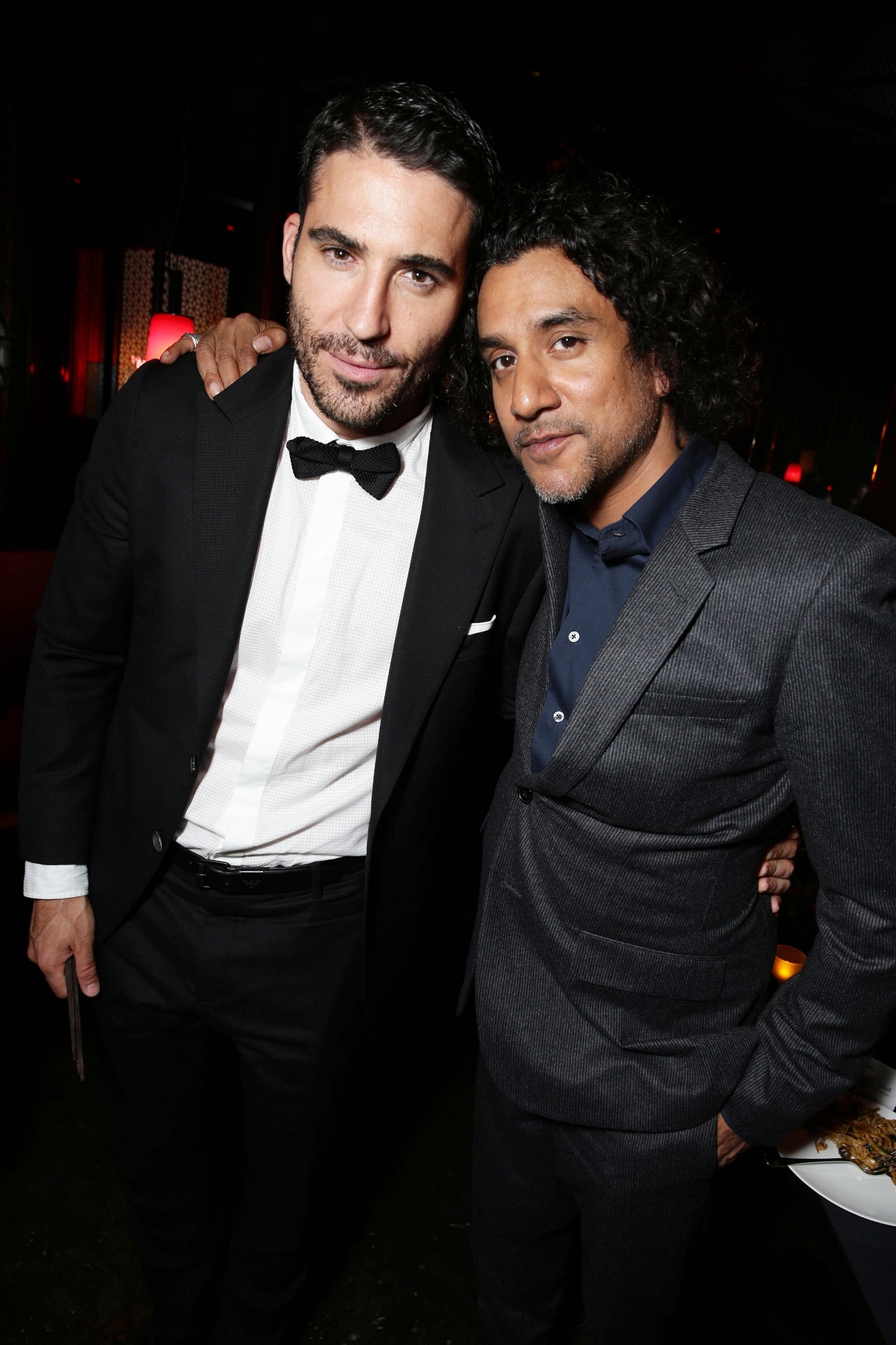 Naveen Andrews and Miguel Ángel Silvestre at event of Sense8 (2015)