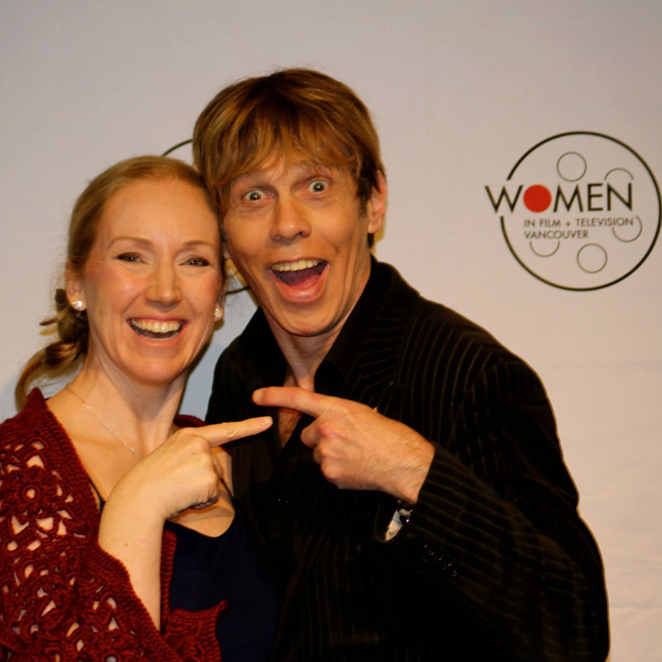 Vancouver International Women in Film Festival 2014 Amanda Burke hosted opening and closing nights. Mackenzie Gray hosted 