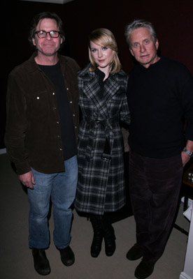 Michael Douglas, Mike Cahill and Evan Rachel Wood at event of King of California (2007)