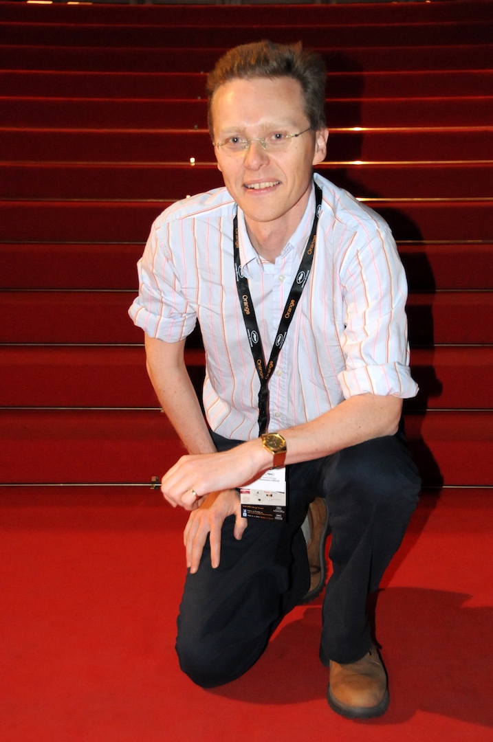 Brian Barnes at the Cannes Film Festival