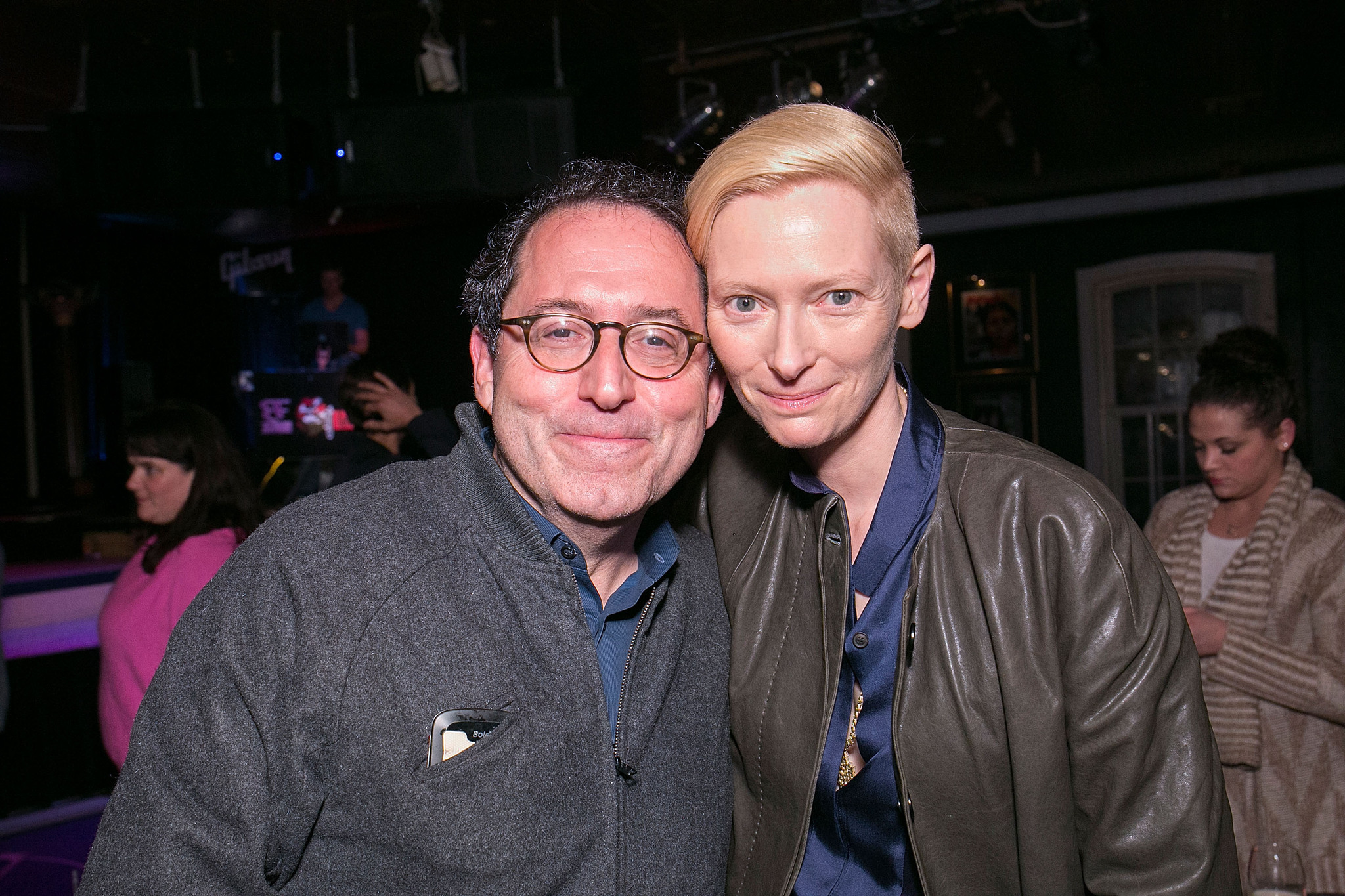 Tilda Swinton and Michael Barker