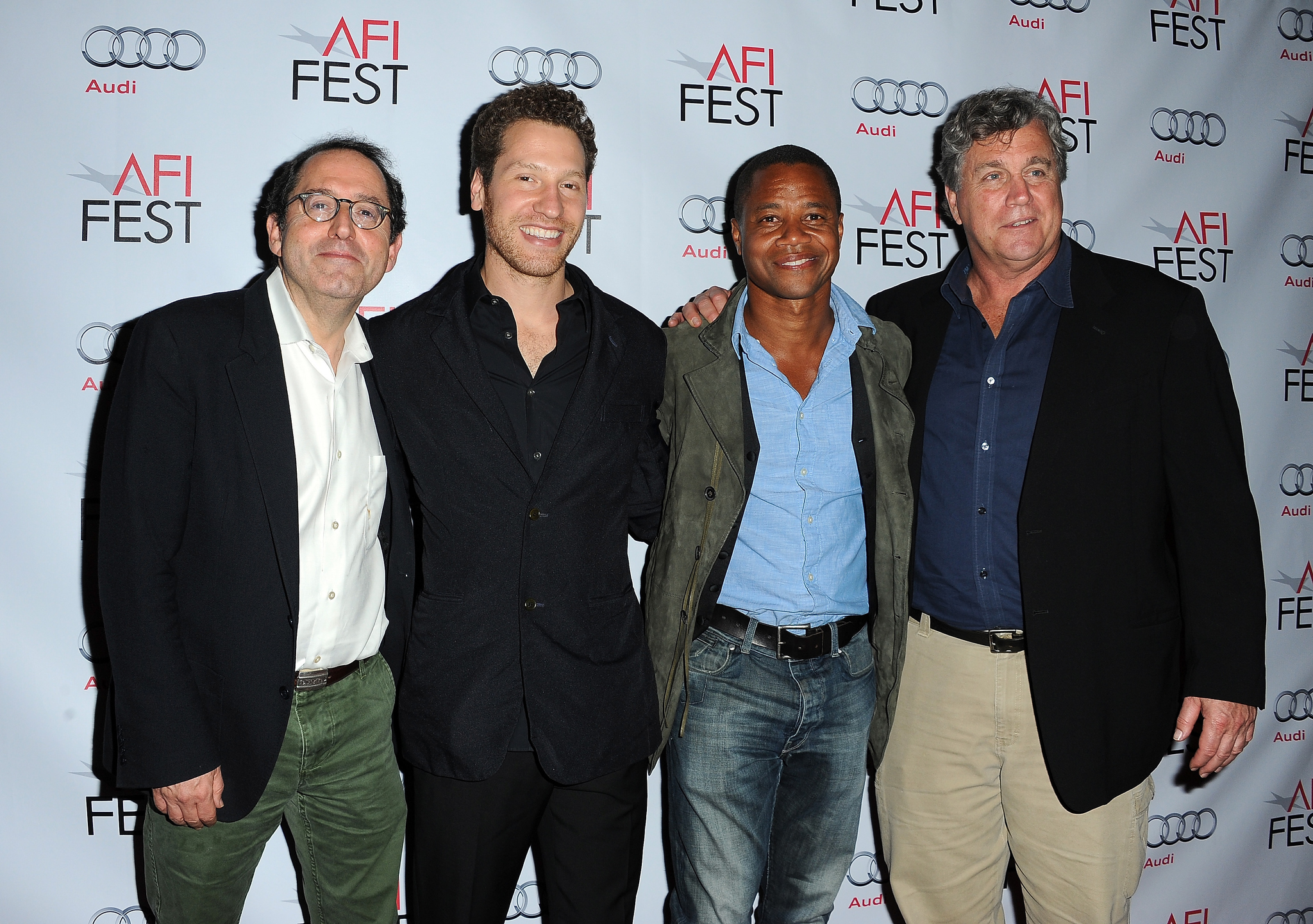 Cuba Gooding Jr., Dave Polsky, Michael Barker and Tom Bernard