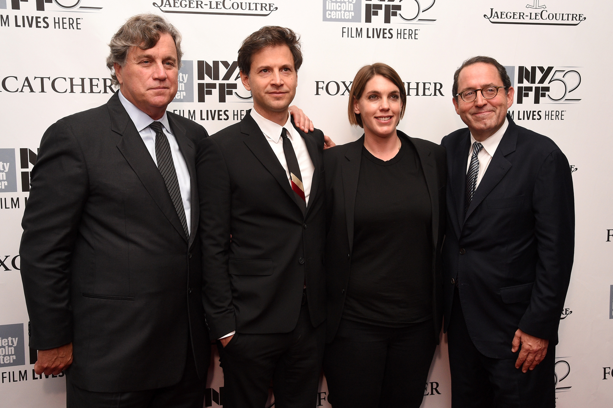 Bennett Miller, Michael Barker, Tom Bernard and Megan Ellison at event of Foxcatcher (2014)