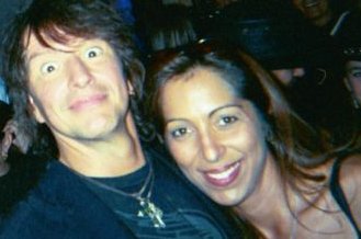 Living it up w/Bon Jovi's R. Sambora at Hard Rock's Biker Fest in Ft. Lauderdale