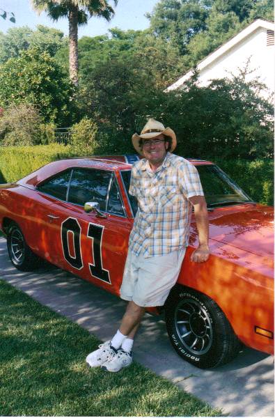 Daniel Veluzat with his GENERAL LEE